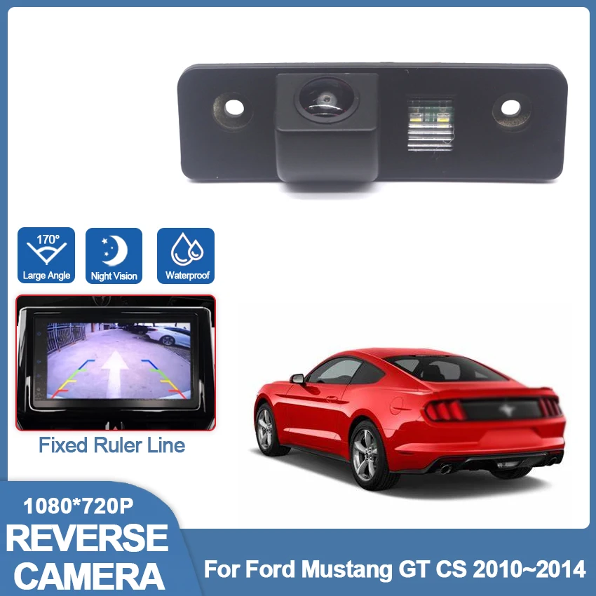 

Car Rear view Camera For Ford Mustang GT CS 2010 2011 2012 2013 2014 Night Vision Reverse Camera Waterproof high quality RCA