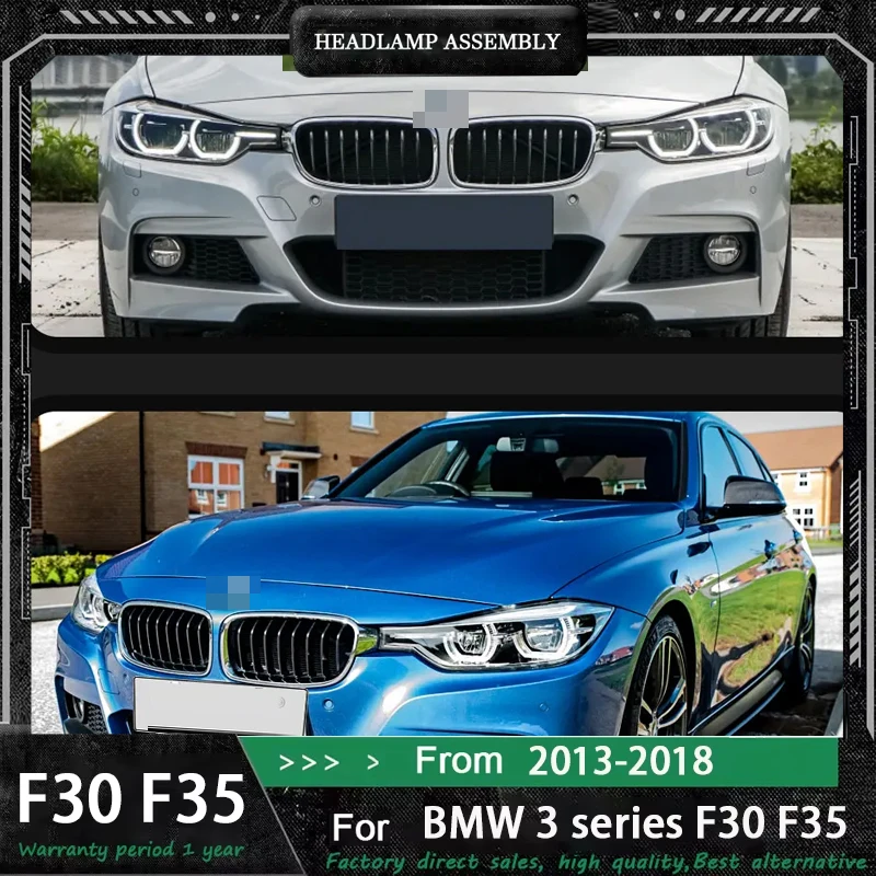 

Car LED Headlight with tailLight Assemblies For BMW 3 Series F30 F35 2013-2019 RGB LED DRL Turn Signal Lamp Plug and Play