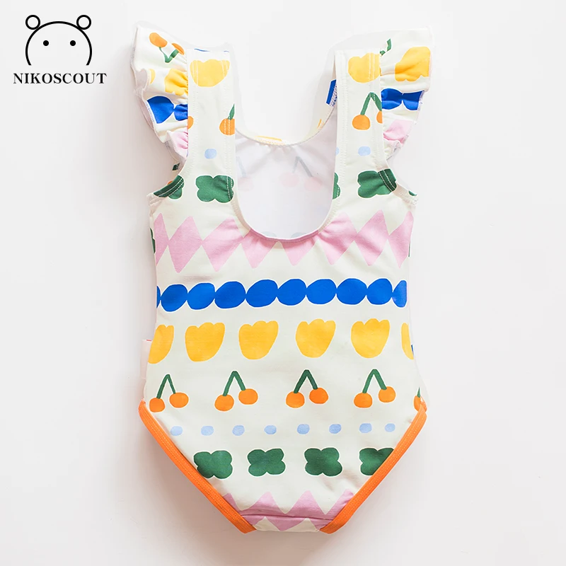 Children's Swimsuit Girl Baby Swimsuit Female Baby Ins Kidsren's Swimsuit Cute Bikini Quick-Drying Summer