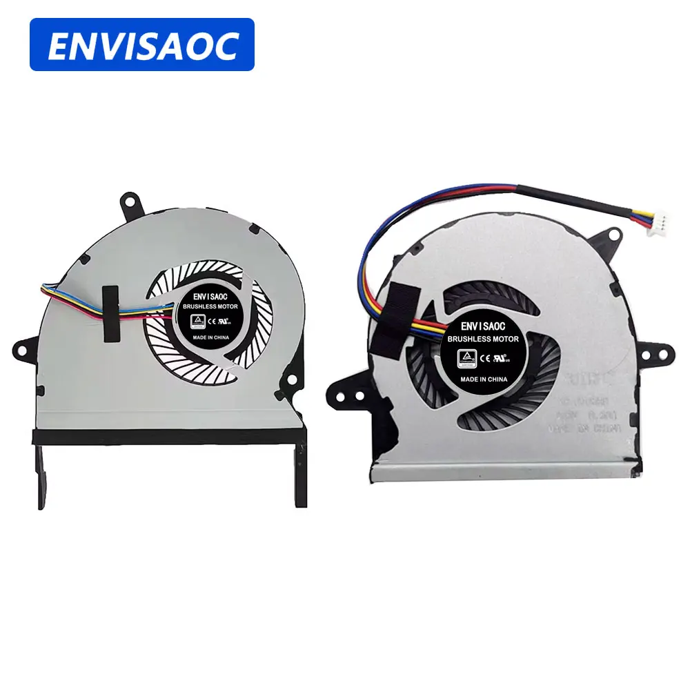 Para ASUS X401 X401A X401E X401EE45U X401EI235A F401 F401A X401U X401V X501U X501V Laptop CPU Ventilador de refrigeração Cooler