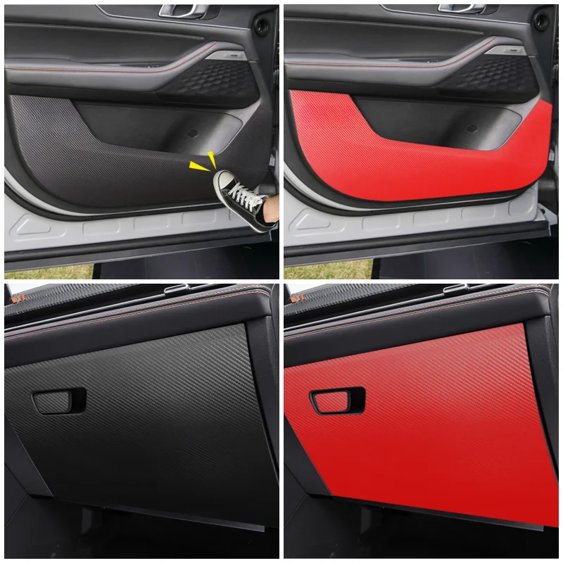

Inner Door Scratchproof Anti Kick Pad Film Protective Stickers Protection For Changan UNI-K UNIK 2021 2022 2023 Accessories