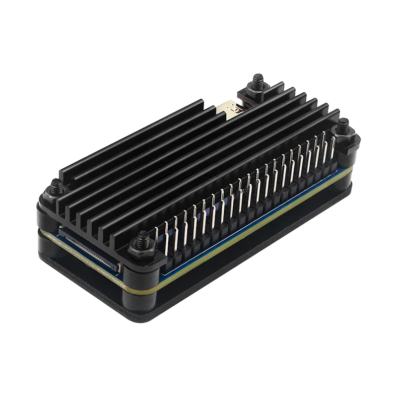 Banana Pi BPI-M4 Zero Aluminum Case Passive Cooling Metal Shell with CPU Heatsink Protect Shell for Banana Pi BPI-M4 Zero