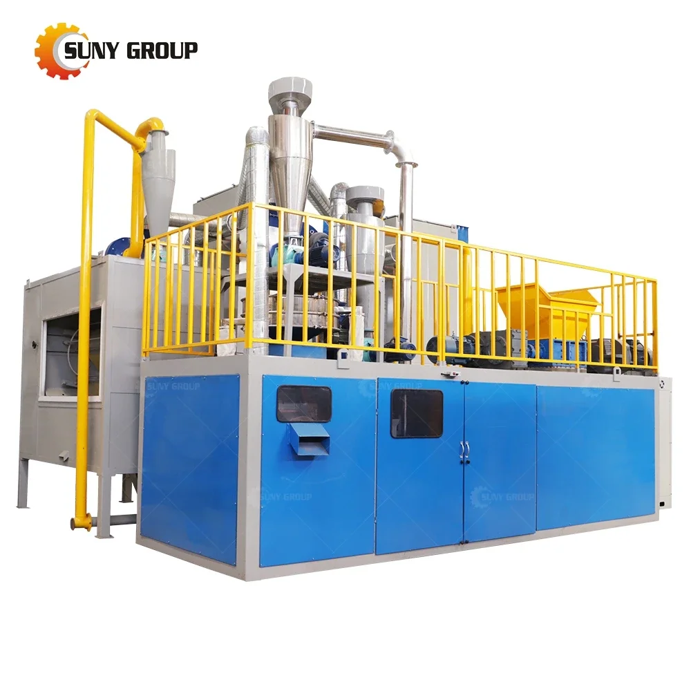 Precious Metal Recycling Machine Scrap Metal PCB Motherboard Gold Recovery Plant E Waste Recycling Plant Machine