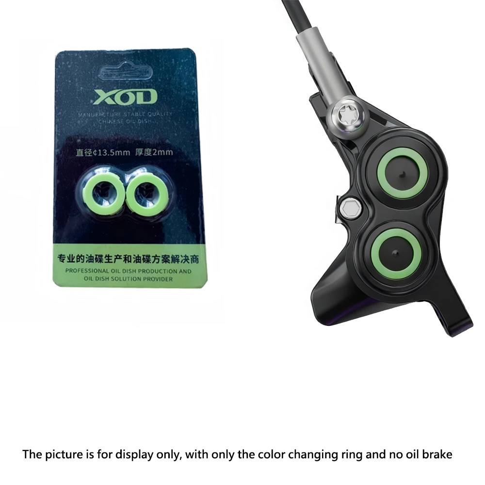 

XOD XD-GT401 XD-GT401 4-piston brake color changing ring caliper ring owl eye clip decorative ring For XD-GT400 XD-GT500