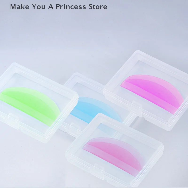 1 Paar Lash Verzachtende Pads Siliconen Wimper Perm Pads Wimpers Dunne Staven Schild 3D Wimper Lifting Wimper Accessoires Makeup Tools