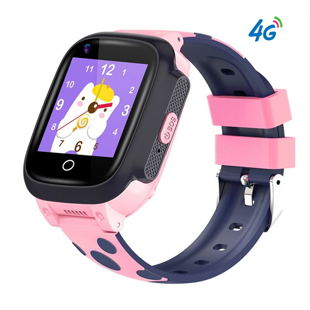 

Children 4G Smart Watch GPS Kids Phone Watch SIM Card Video Call SOS Calling Anti Lost Remote Monitoring Wristwatch With Camera