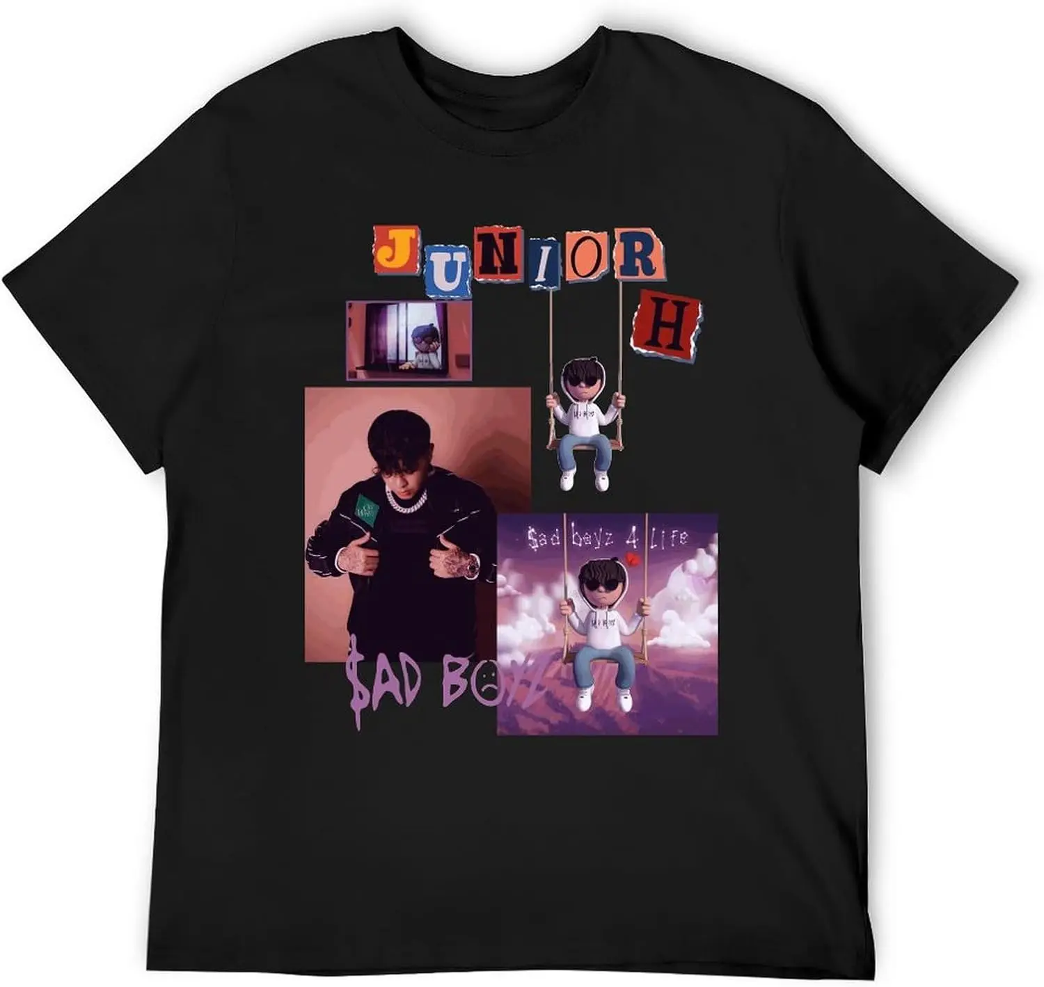 Singer Shirts Mens Cotton Short-Sleeve Round Neck Casual T-Shirts Fashion Graphic Tee Tops