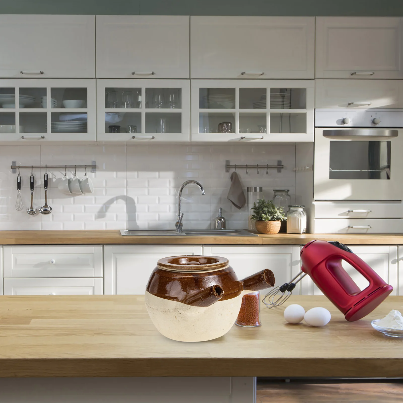 

Кастрюля для китайской медицины, керамика, глиняная кастрюля, нелипкая поверхность, легко чистящаяся кастрюля для кипячения лекарств, традиционная тушеная плита