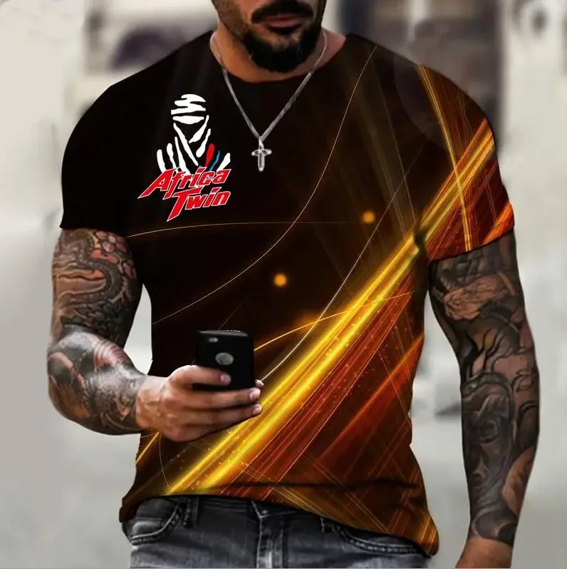 Geeignet für Honda Africa Twin CRF 1000L Adventure Sports T-Shirt Super Cycling Motorrad Offroad Racing Team Motorrad Cycli – Detail 3