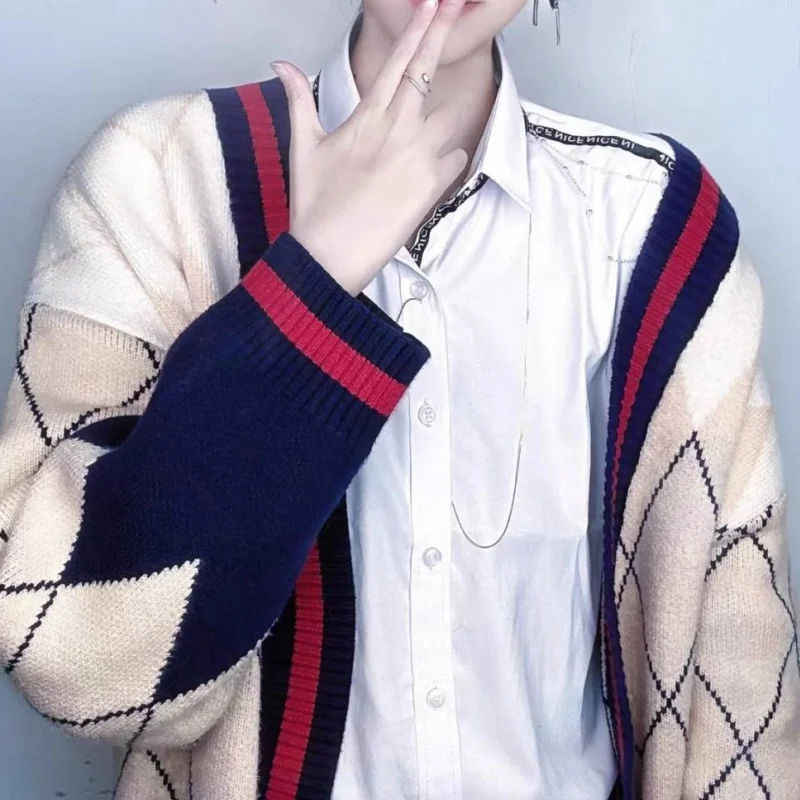Love And Deepspace Rafayel Cardigan Sweater Cosplay Anime Unisex Qiyu Adult Sweater Asymmetric Cardigan Ropa Coat Fans Gifts view 6