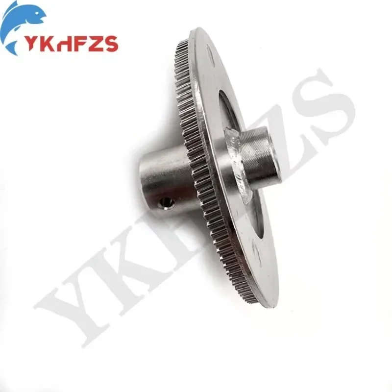 Throttle Lever Wheel Gear 663-42138 For Yamaha Outboard Engine 2-stroke 48-90HP 663-42138 Boat Motor Parts 663-42138-00