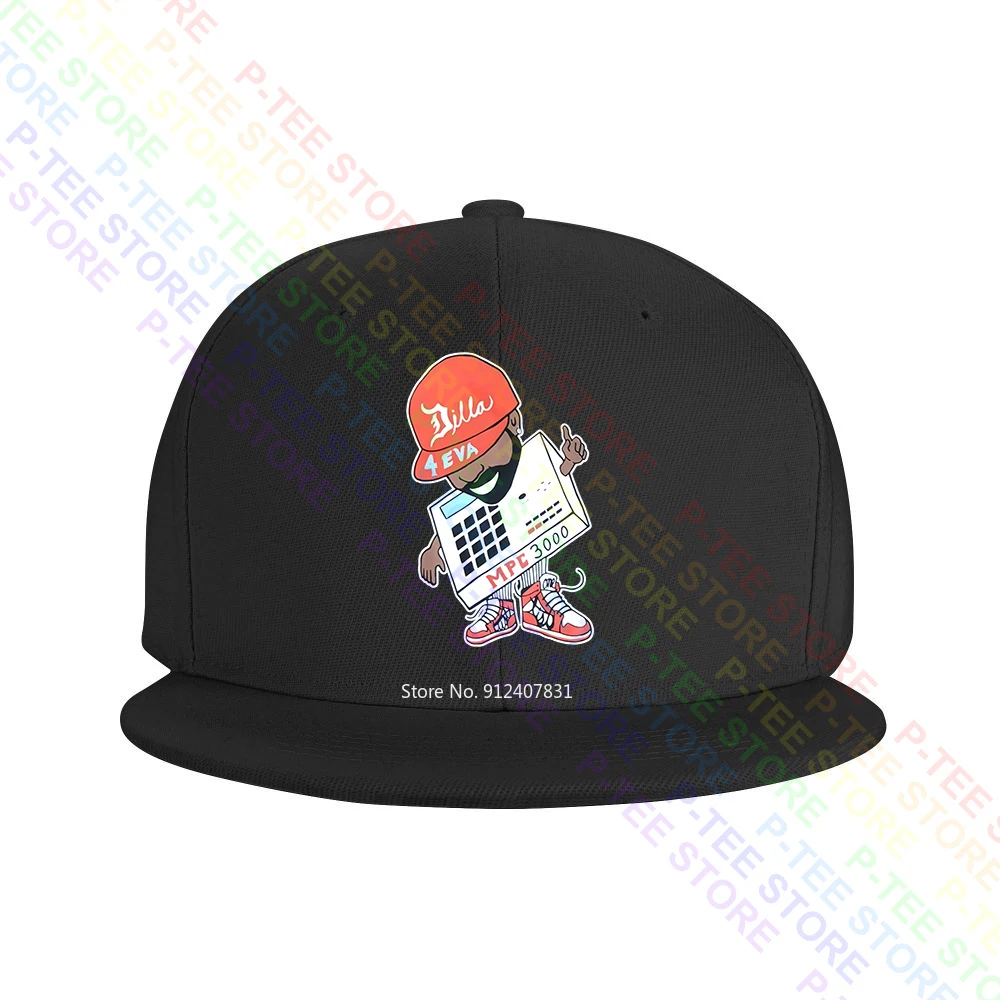 J Dilla Delicioso Vinil Mpc 3000 Akai Snapback Cap Adulto hip hop Headwear Bonés De Beisebol