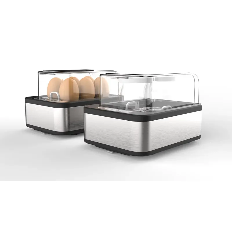Automatic Electric Yogurt Maker Machine with 2 Glass Jars 360ml Digital Control Multi Function for Home Use Includes 6 Eggs