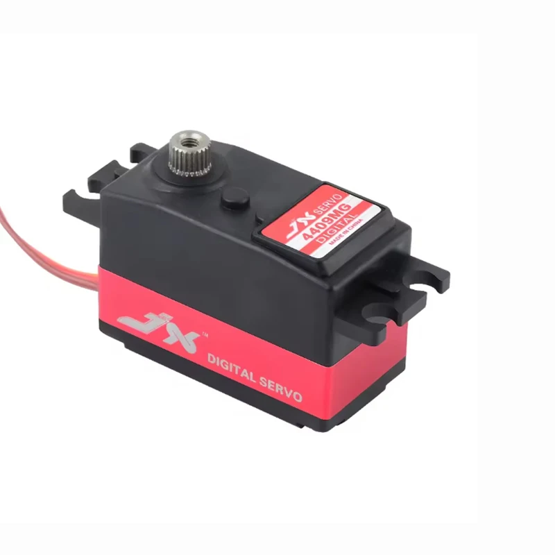 JX PDI-4409MG 9KG Cyfrowe Serwo - Metalowe Koło Zębate, Niskoprofilowe, do Samochodów RC i Robotów w Skali 1/8 i 1/10