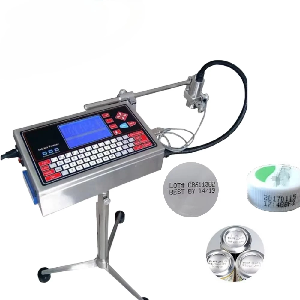 

2026-Hot Sale Bar Code Printer Labeling Ink Jet Printers for Production Line for Bottles/Industrial Inkjet Printers