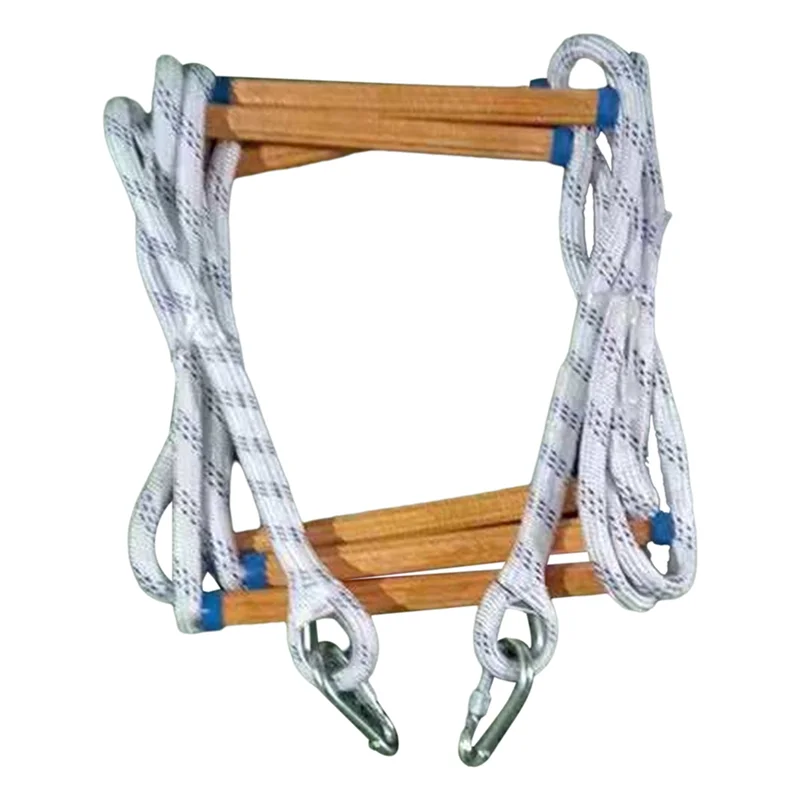 Rope Ladder, Emergency Fire Escape Ladder, Flame Retardant Safety Rope Ladder, Fast Deployment,Ladder Escape Ladder,-A27R