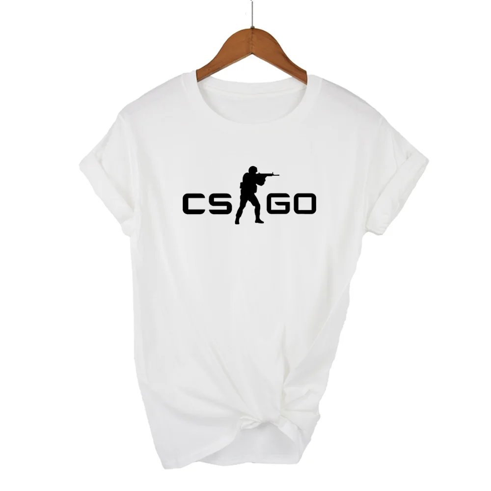 Game CS GO T shirt Women 2020 Summer csgo t-shirt high quality female top tees brand clothing hip hop tops Homme tshirt