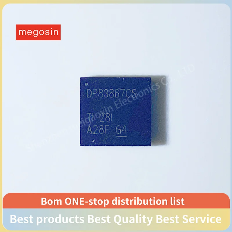 1pcs/lot DP83867CSRGZR VQFN-48 DP83867CS Ethernet transceiver chip