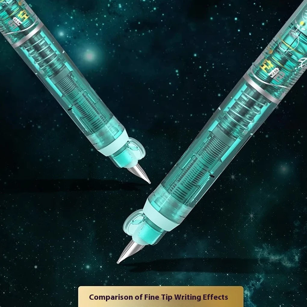 قلم تجريبي خالد مع تقنية حجرة صغيرة، ممارسة الكتابة بدون حبر للطلاب، المواد البلاستيكية #4