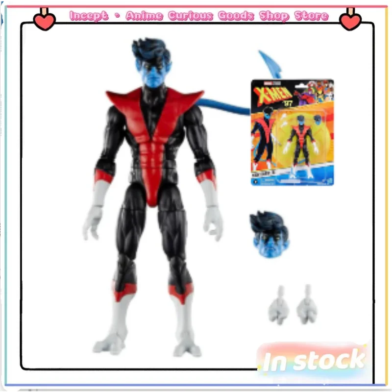 

In Stock Hasbro Marvel Legends X-men97Hanging Card Nightcrawler 6-inch Movable Birthday Gift Deluxe Set Collection Birthday Gift