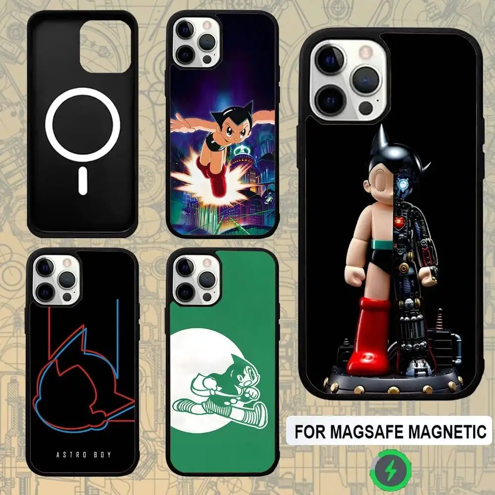 

A-AstroS Boy Anime For Magsafe Wireless Charger Case For iPhone 15,16,17,13,14,11,12,Pro,Max,Plus,E,Air,Mini Magnetic