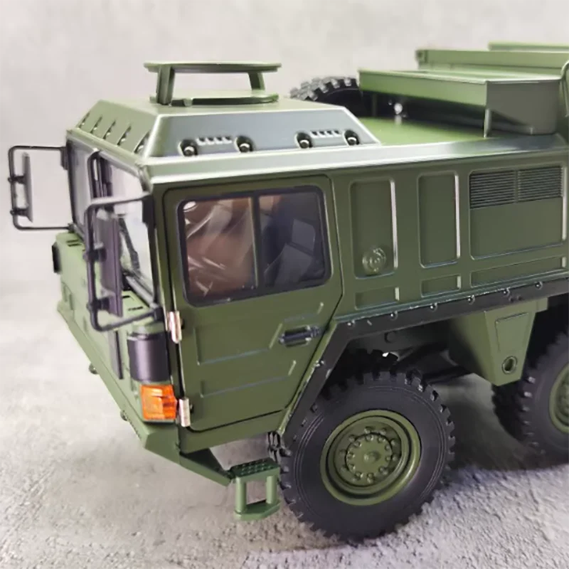 Diecast 1:32 Scale German MAN SX Extreme Multipurpose Tactical Truck Chassis Missile Vehicle Alloy Model Missile Launch Vehicle