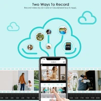 4K 8MP Wifi PTZ Camera Outdoor Wifi Dual Lens Security IP Cameras 10X Zoom AI Tracking ONVIF CCTV Surveillance Camera Waterproof 6
