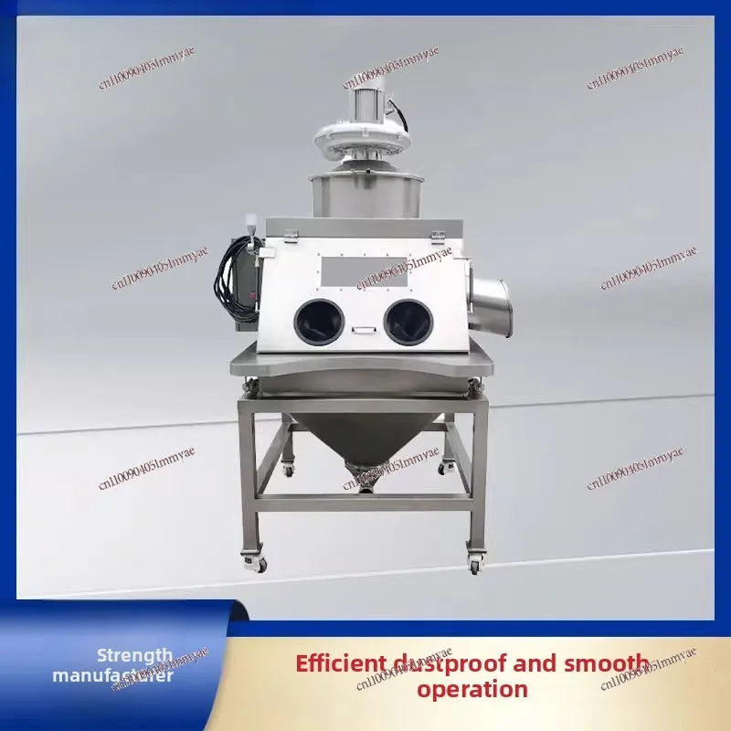 Small Bag Food Pharmaceutical Powder Granules Artificial Small Bag Dust Removal System Ton Bag Dust-free Feeding Station