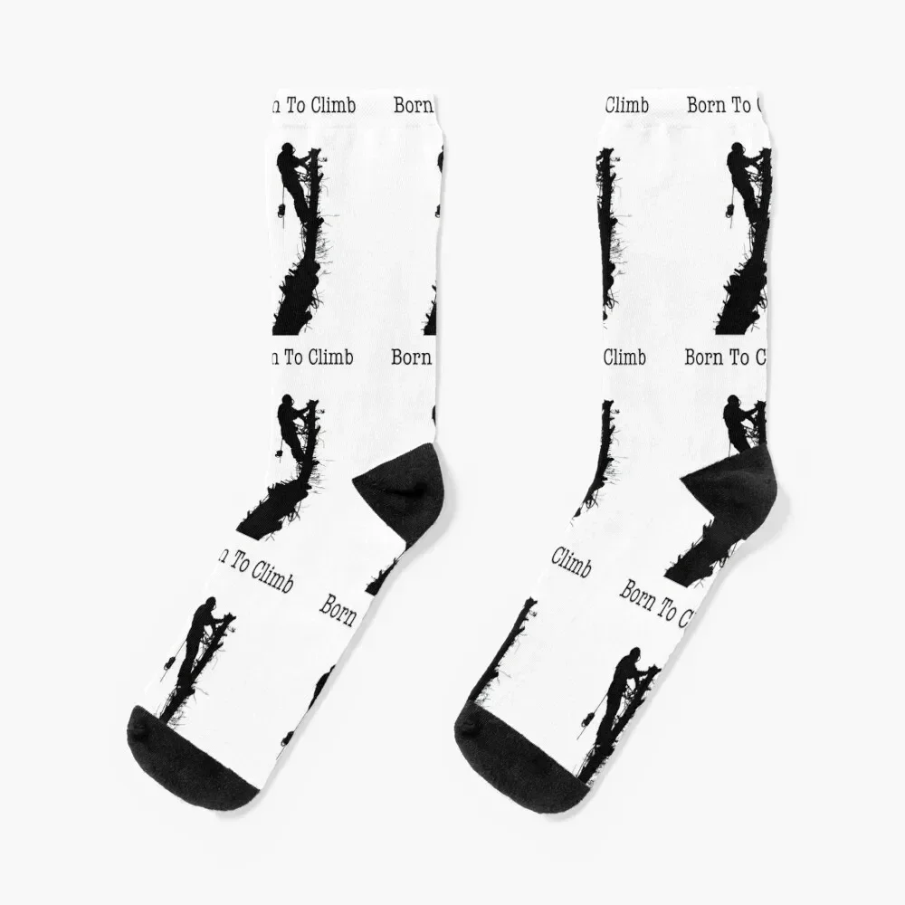 Arborist Chainsaw Tree Surgeon Arb Art Socks Christmas warm winter Designer Man Socks Women's