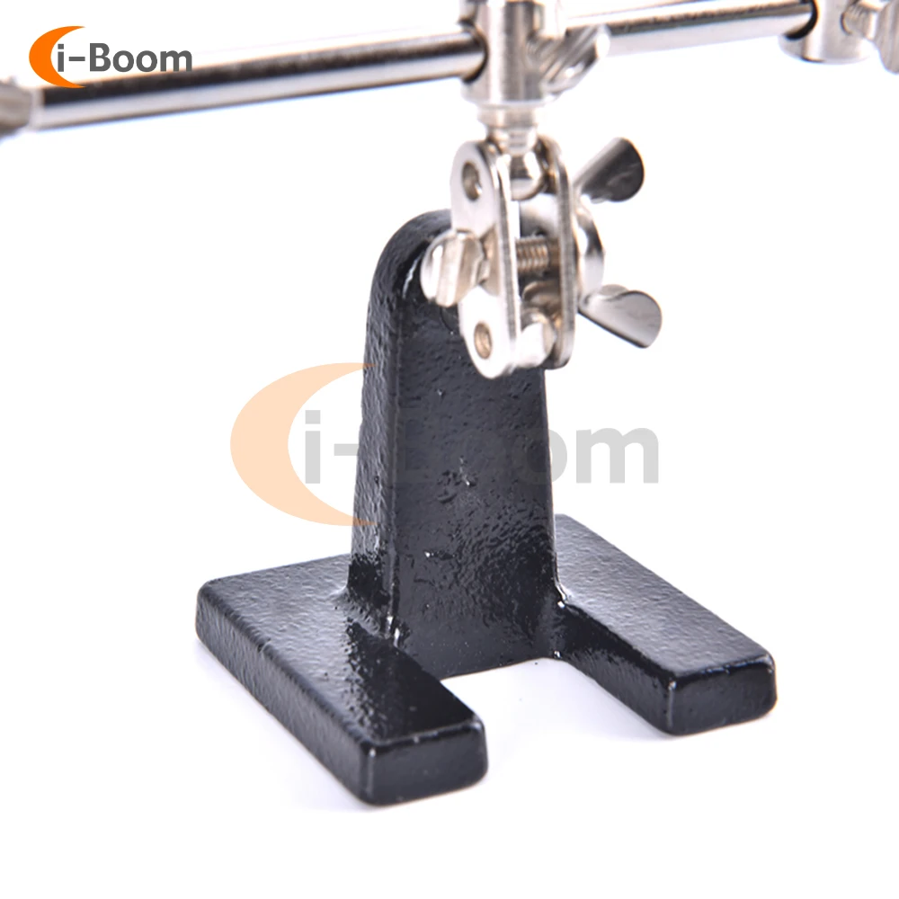 Adjustable Welding Table Alligator Clips Safe and Secure with 5X Magnifier Electronic Board Welding Table Welding Supplies