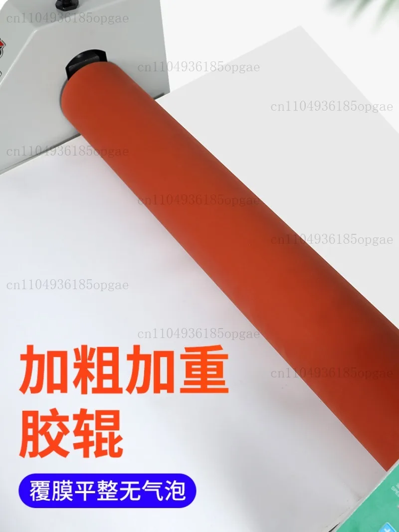Electric cold laminating machine Manual electric dual-purpose graphic advertising KT board laminating and passing machine