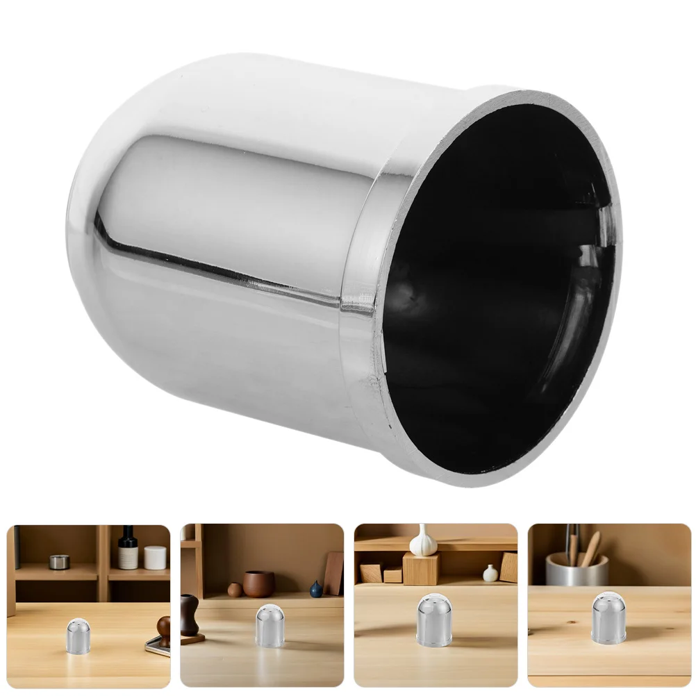 

2Pcs Trailer Hitch Ball Cover Chrome Plastic Protective Tow Ball Cap Replacement for Rv Suv Truck Towing Accessory