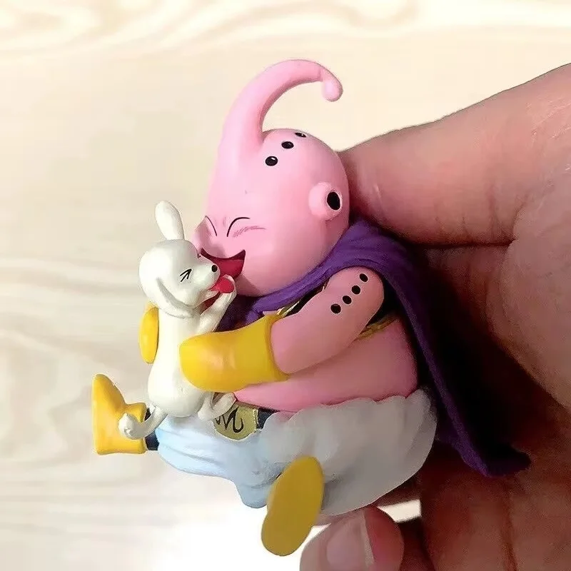 Not Original 9cm Dragon Ball Licking Dog Majin Buu Q Version
