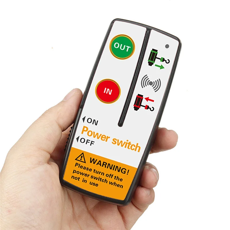 

12/24V Receiver Module Transmitter Handset Switch Controller Winch Remote Control Kit Versatile For Jeep ATV SUV Trucks