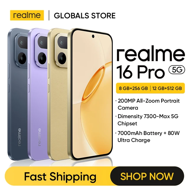Smartphone realme 16 Pro 5G