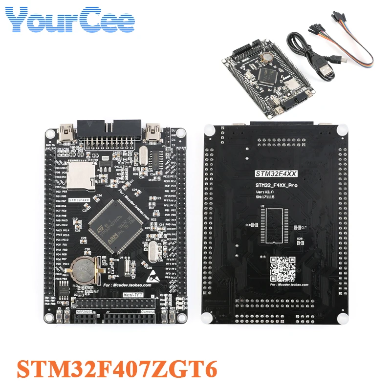 Carte de développement STM32F407ZGT6, module de carte système M4 Core, Cortex-M4 1.8v-3.6v