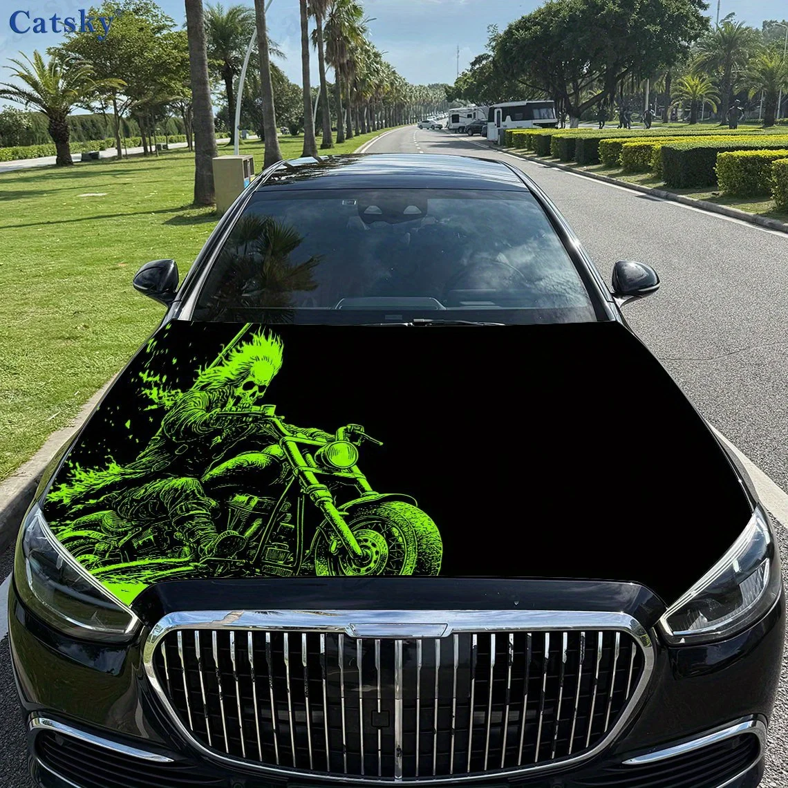 Green Skeleton Prin…