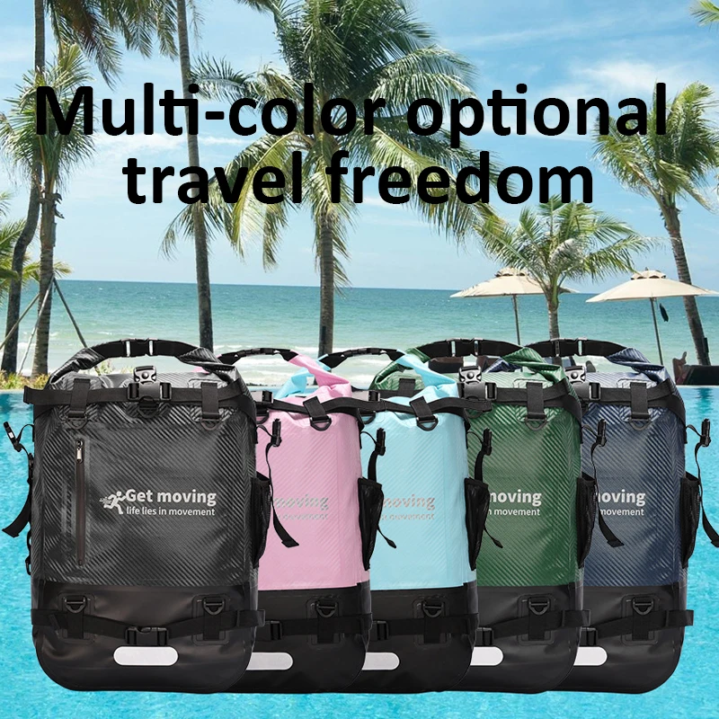 30L Waterproof Dry Bag Backpack Drift Swimming Large River Trekking Shoulder Diving Rafting Canoeing Kayak Camping Bag Backpack