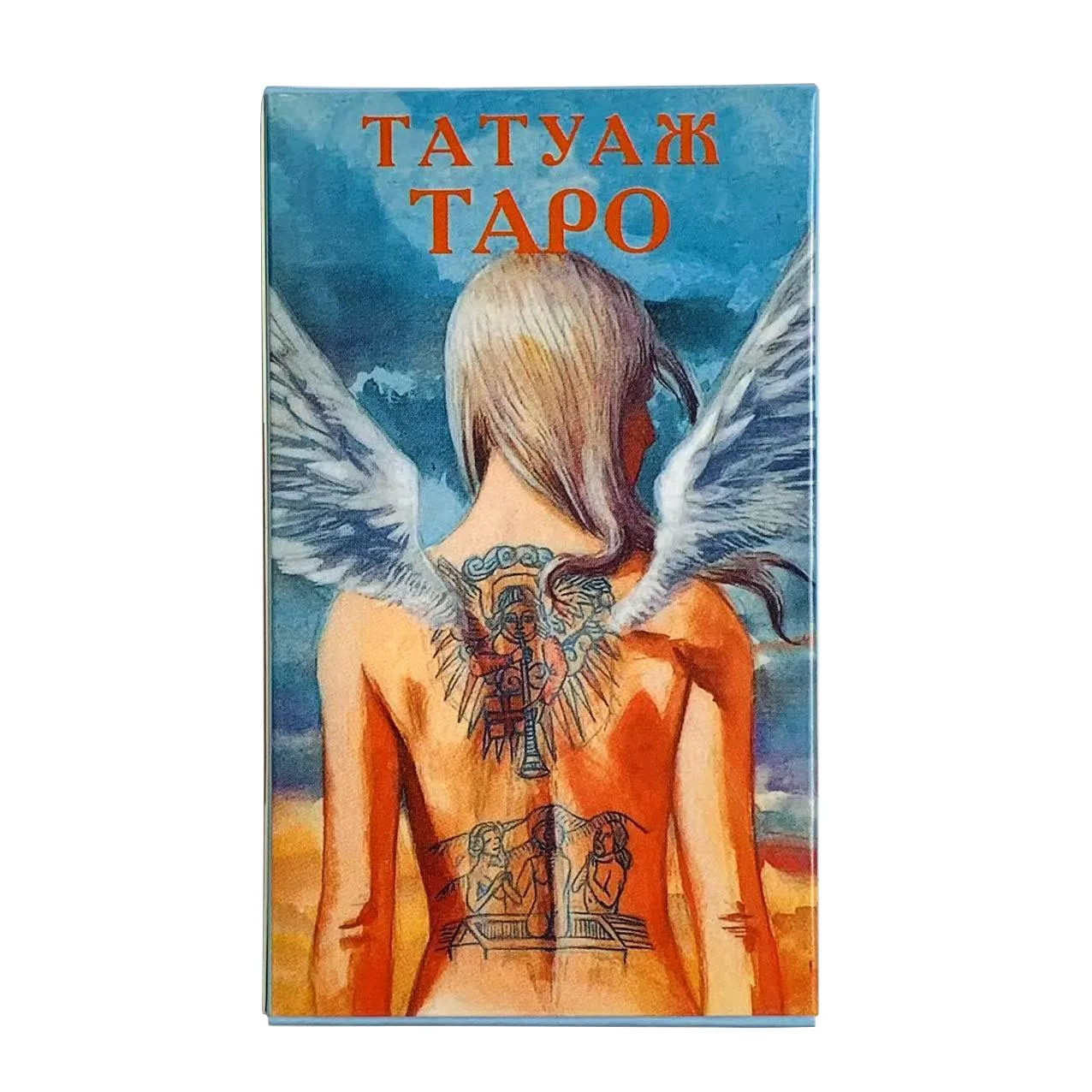 TATTOO TAROT ТАТУАЖ A 78 Cards Deck Russian Visions Divination Fortune Telling Party Board Game,Spiritual Guidance & Collectors