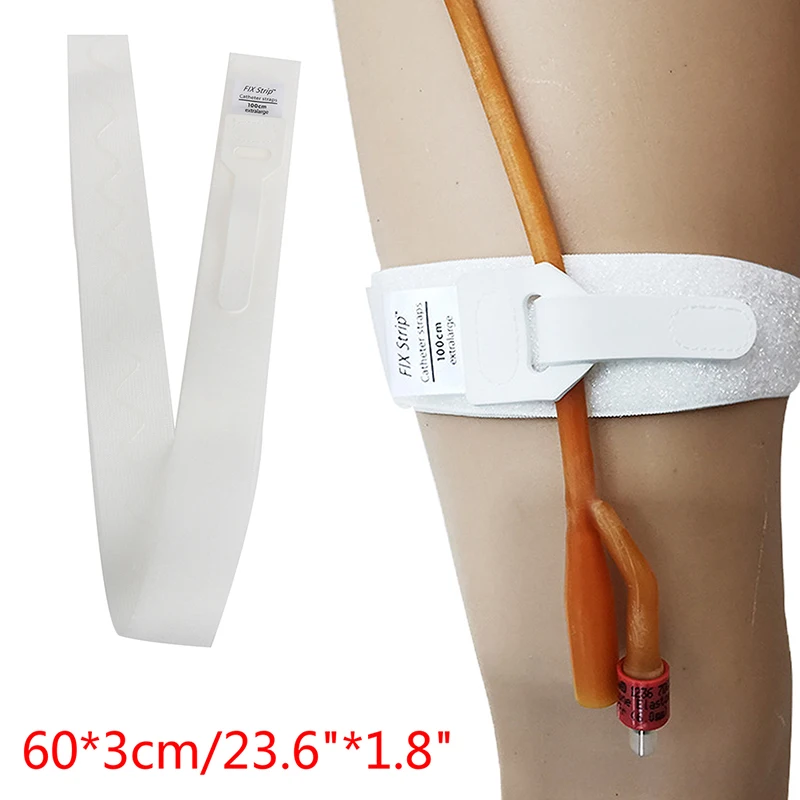 1Pcs Catheter Fixator Elastic External Urine Bag Leg Holder Band Fixation Starp