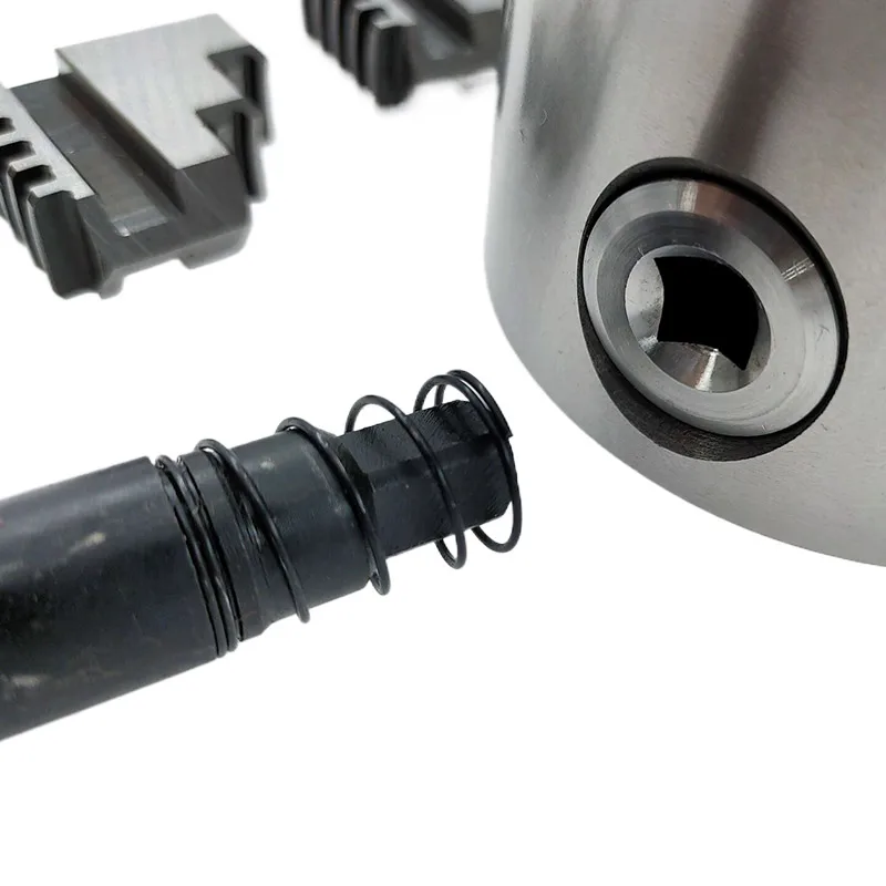 Imagem -03 - Mandril de Torno Manual com Máquina de Torneamento K1180 Mandíbulas Mandíbulas Metal Autocentrado Acessórios para Ferramentas Novo Conjunto