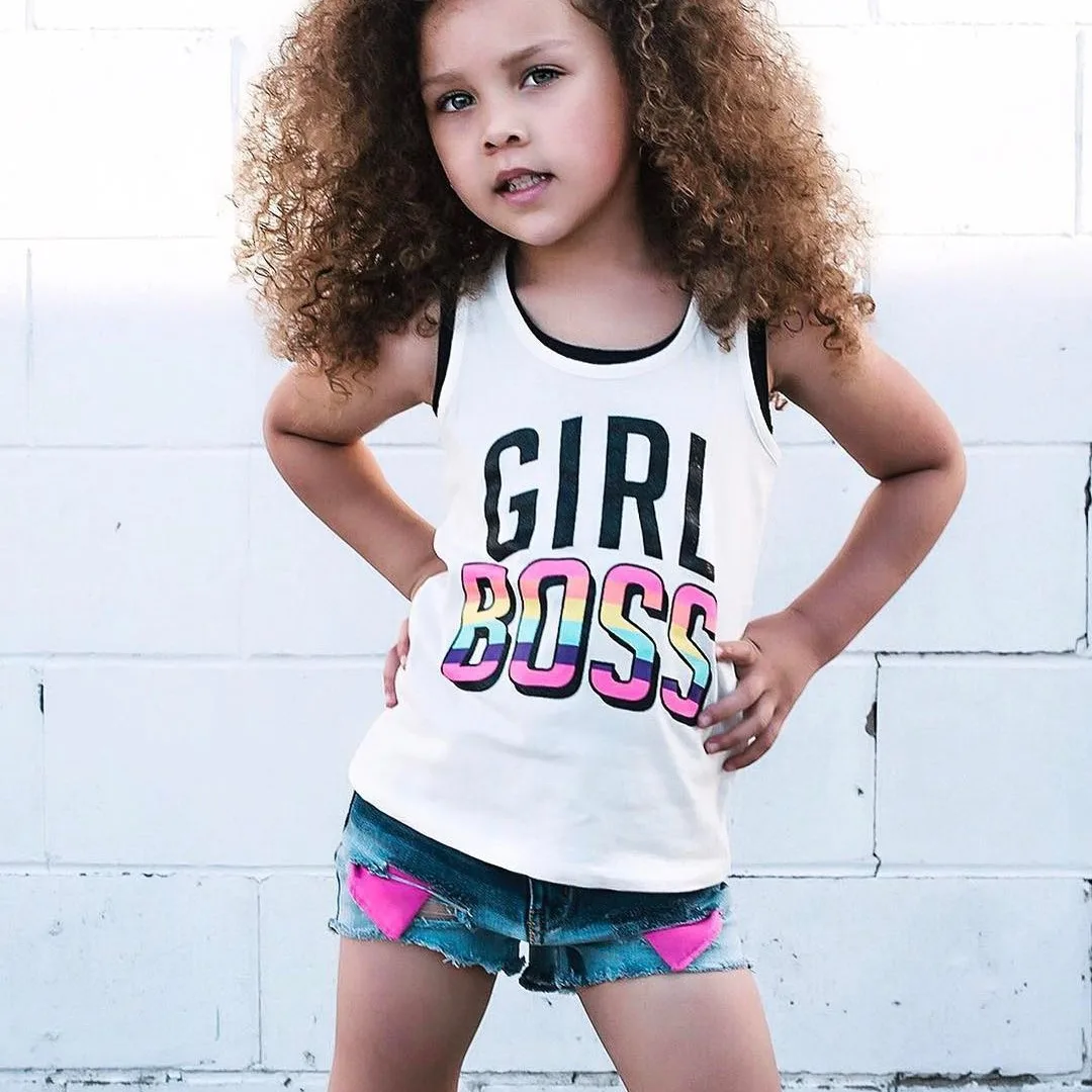 

2025 Girls Summer Clothes T-shirt + Shorts Kids Sport Suit Children Cartoon Girl Casual Short Outfits Fashion vest