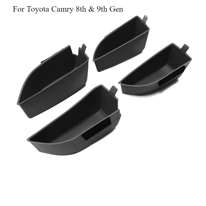 

For Toyota Camry 8th & 9th Gen Door Cup Holder Protectors - Premium Anti-Scratch Storage Box Liners