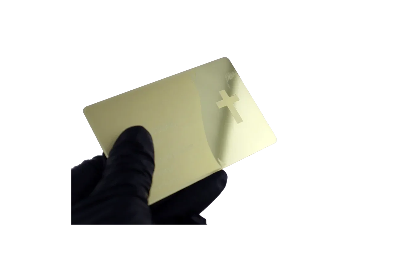 بطاقة عضو VIP معدنية سوداء مخصصة مع واجهة اتصال NFC وRFID للرقم التسلسلي 13.56 ميجا هرتز ISO #6