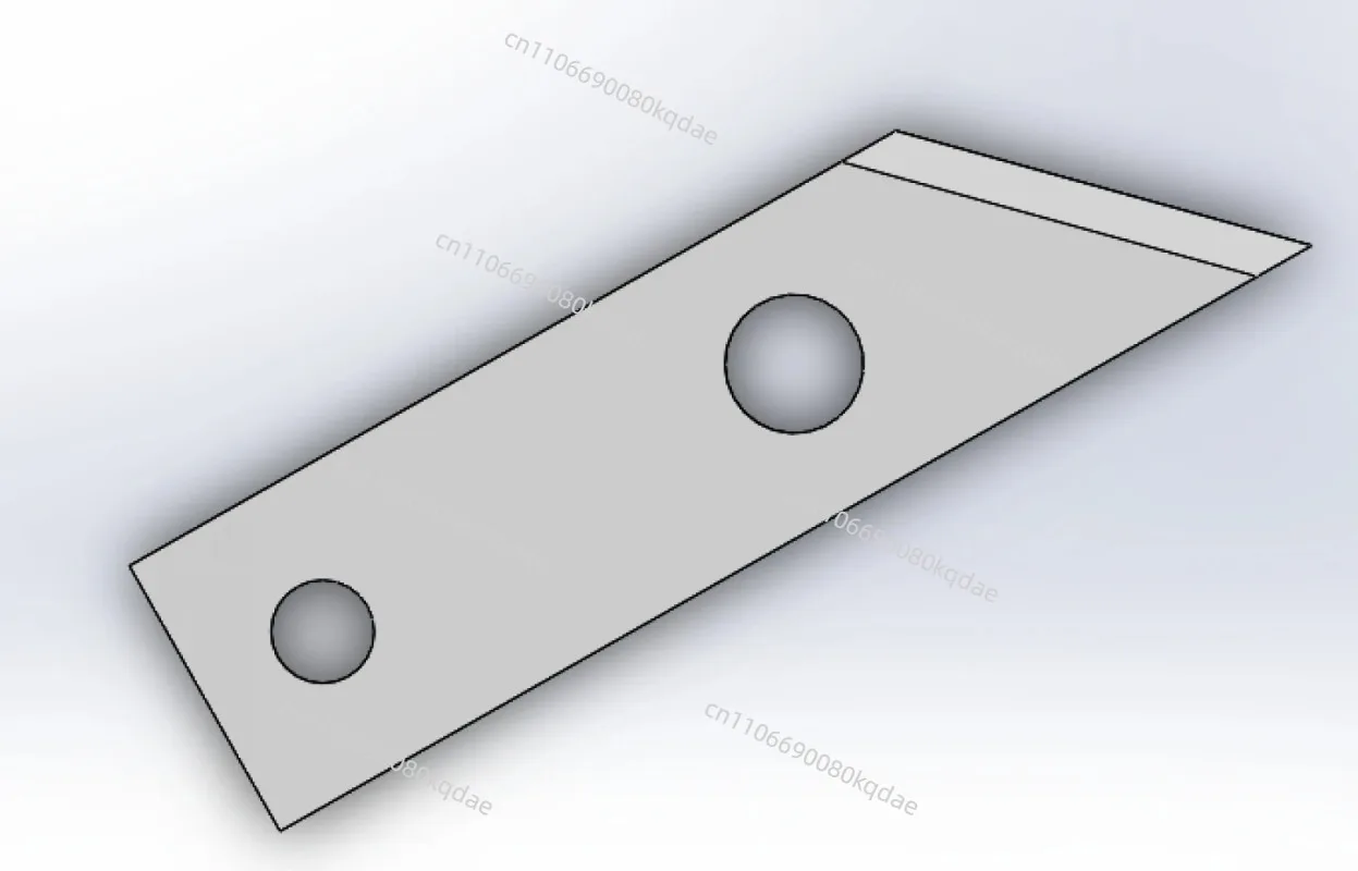 Consumable Trimming‑Edge Blade Part，3D‑Printer Replacement Consumable Hardware Accessory