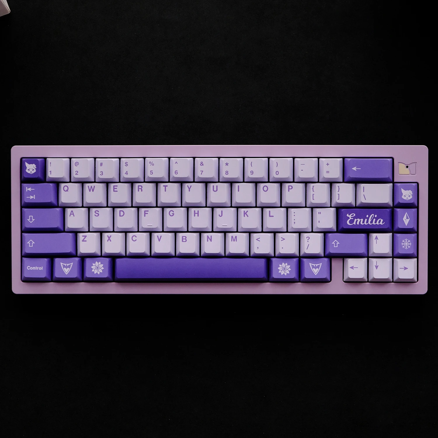 1 Set GMK Frost Witch Keycaps PBT Dye Subbed Key Caps Cherry Profile Keycap With With ISO Enter 2.25U 2.75U 6.25U 7U Spacebar