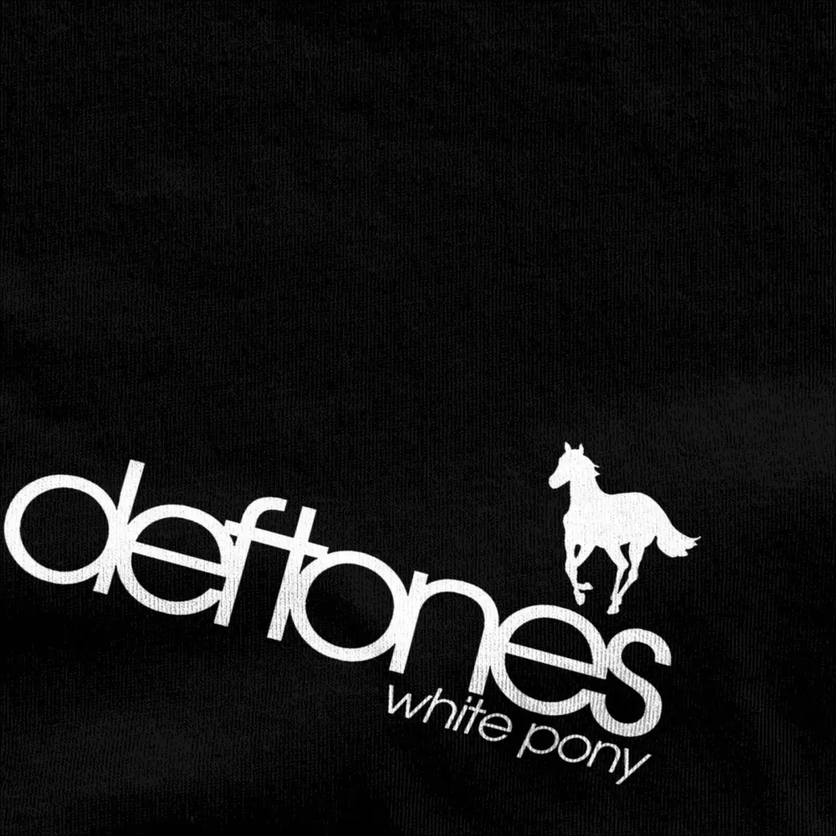 Men Women WHITE PONY Deftones Music Band Tour T Shirt Cotton Clothing Vintage Short Sleeve Round Collar Graphic Printed T-Shirts