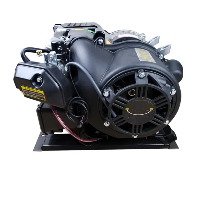 Silent Electric Vehicle Range Extender Water Cooled Generator Wheel Battery Car 48V-72V Endurance Double Heat