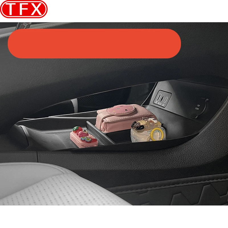 

For BYD Seal 05 DMI 2024 2025 Car Styling Central Console Lower Storage Box Auto Interior Compartment Organizer Accessories