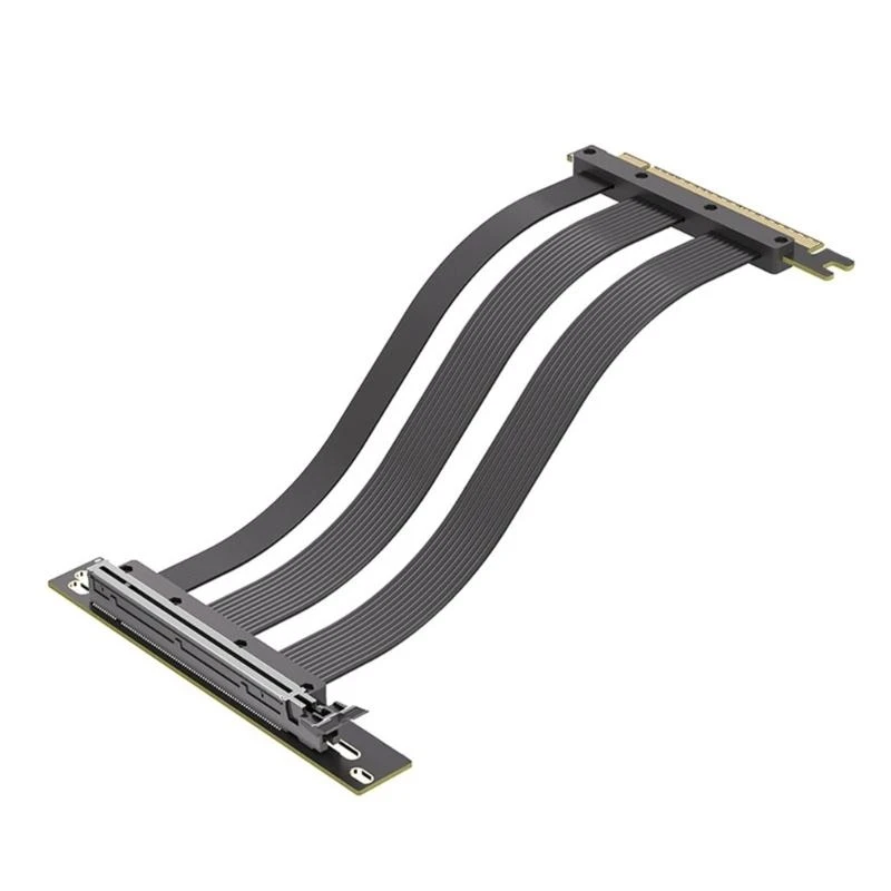 

Durability PCIE5.0 Risers Cable With 90 Degree For Enhances Performances